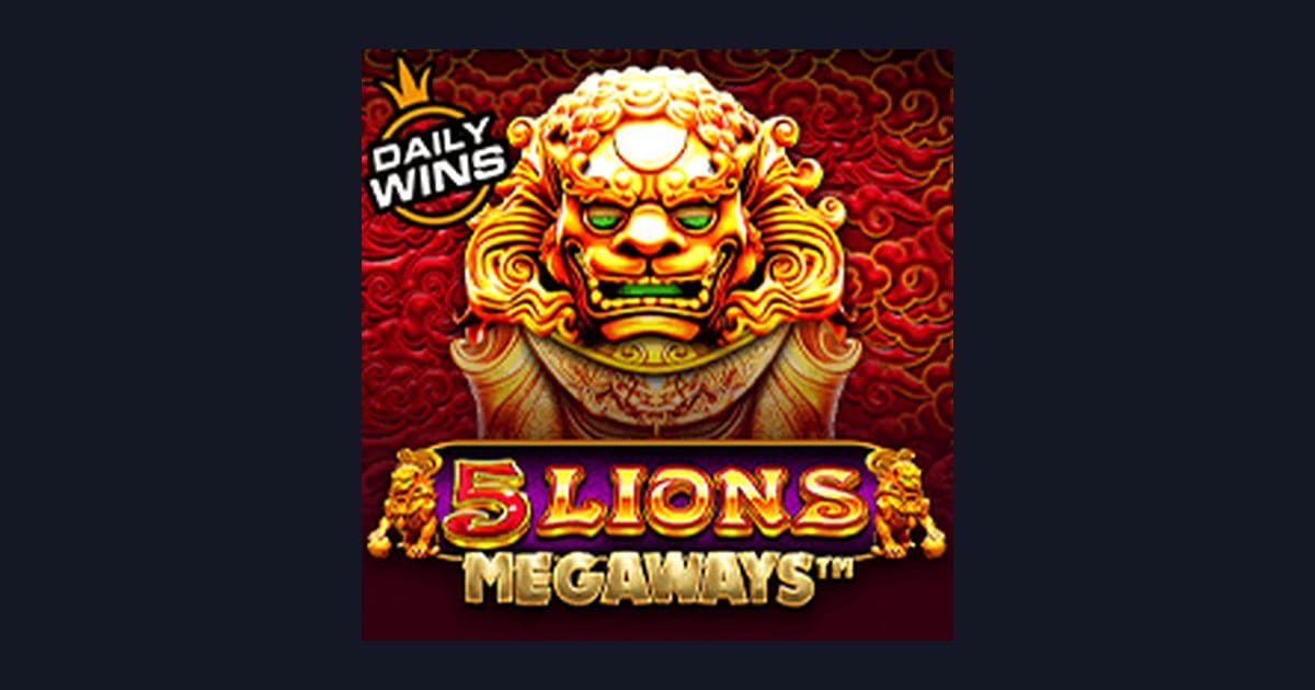Serunya Menang Besar di 5 Lions Megaways, Link Slot Gacor Terpercaya